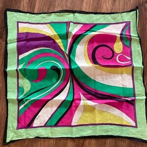 Emilio Pucci Handkerchief Scarf